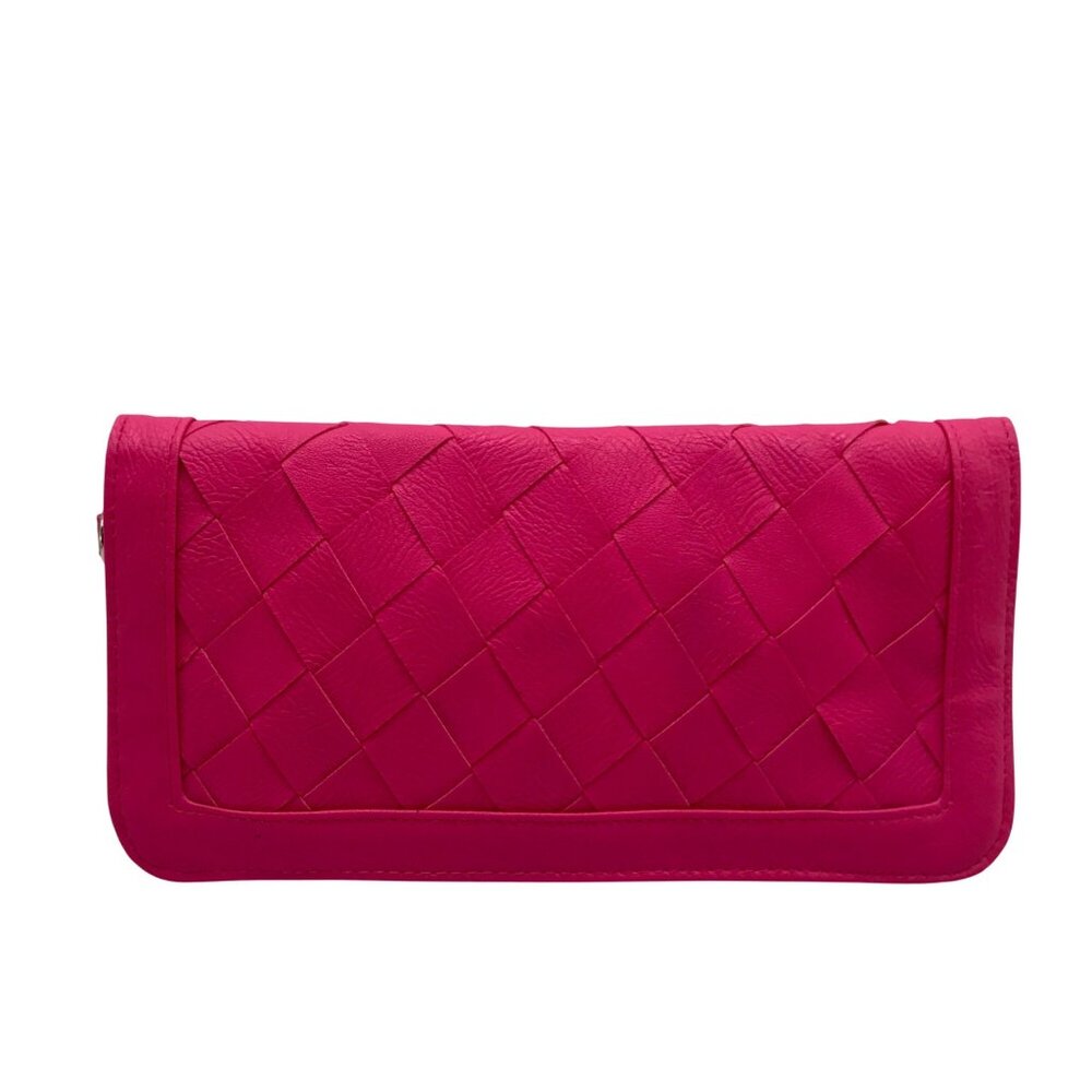 Unbranded Bright Pink Flap Wallet